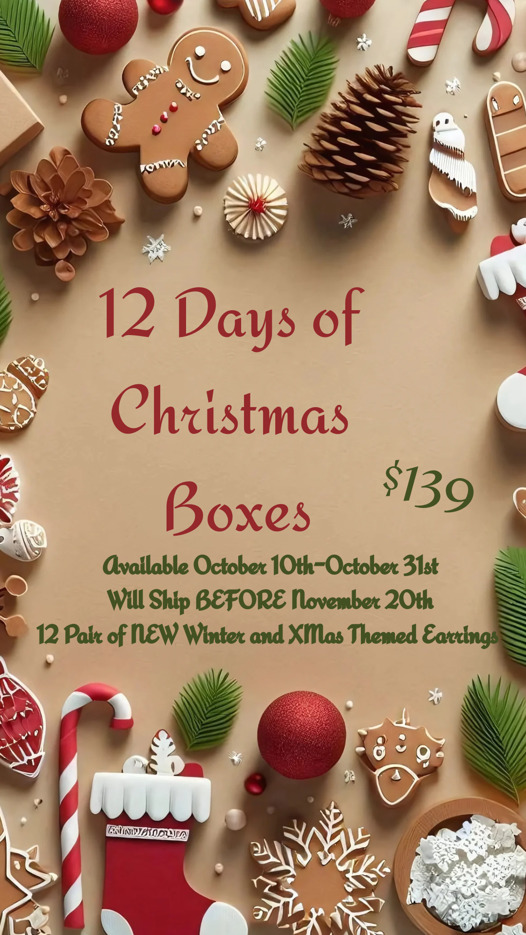 12 Days of Christmas Box