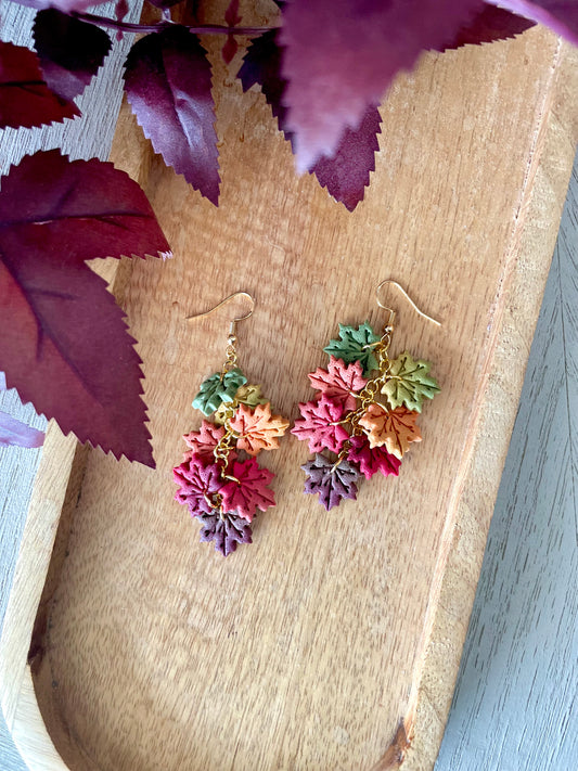 Leaf Cascade Dangles