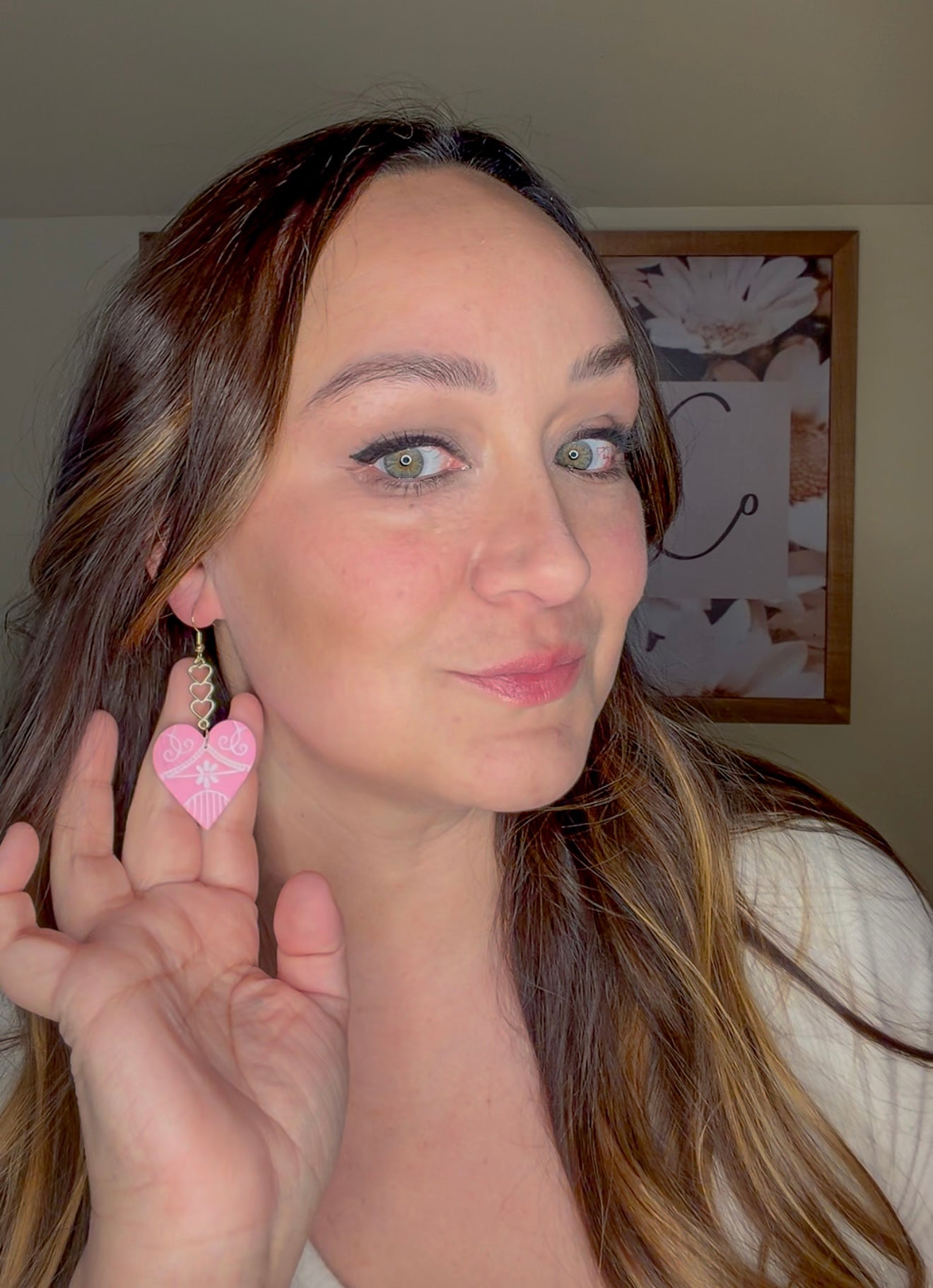 Detailed Heart Dangles