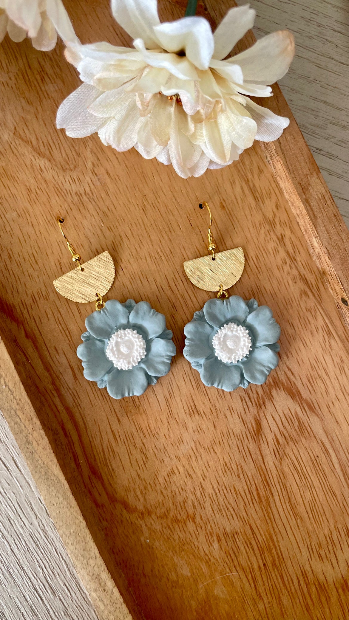 Spring Poppy Dangles