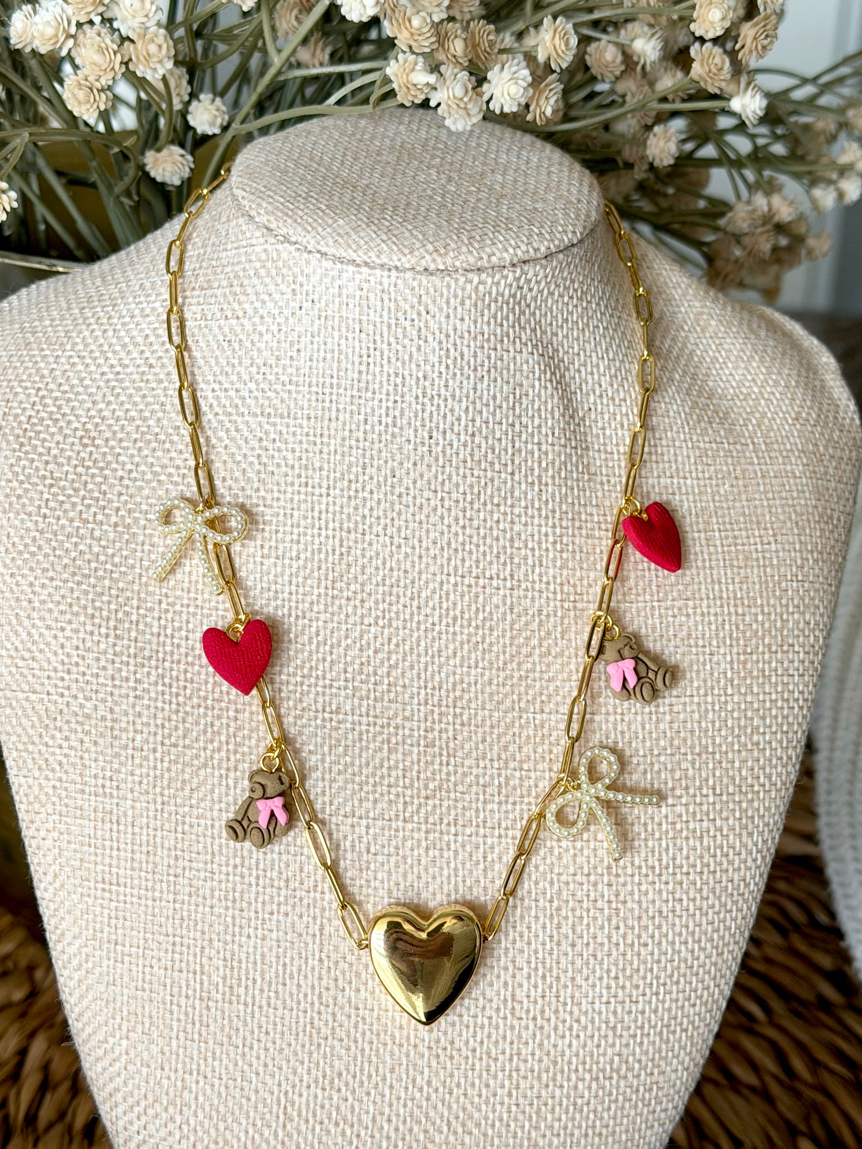 Valentine’s Day Charm Necklace (2)