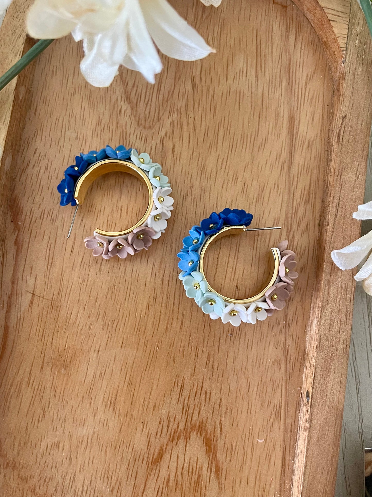 Ocean Inspired Hoops