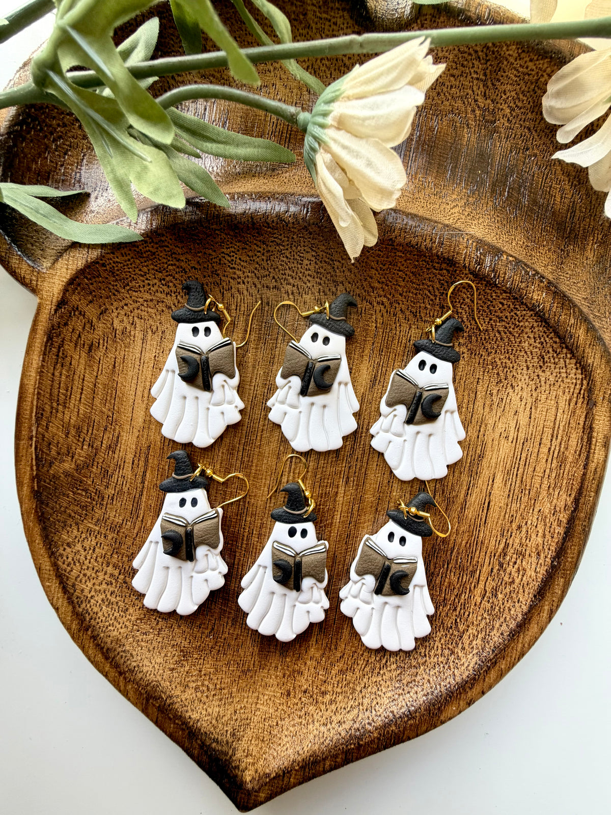 Witchy Ghost Dangles