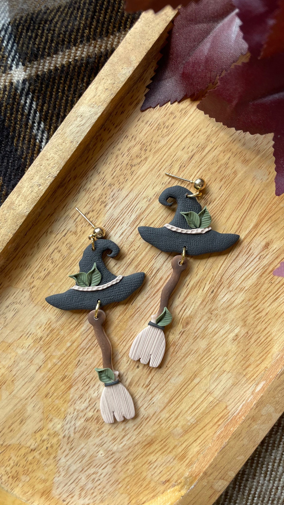 Witch Hats and Brooms