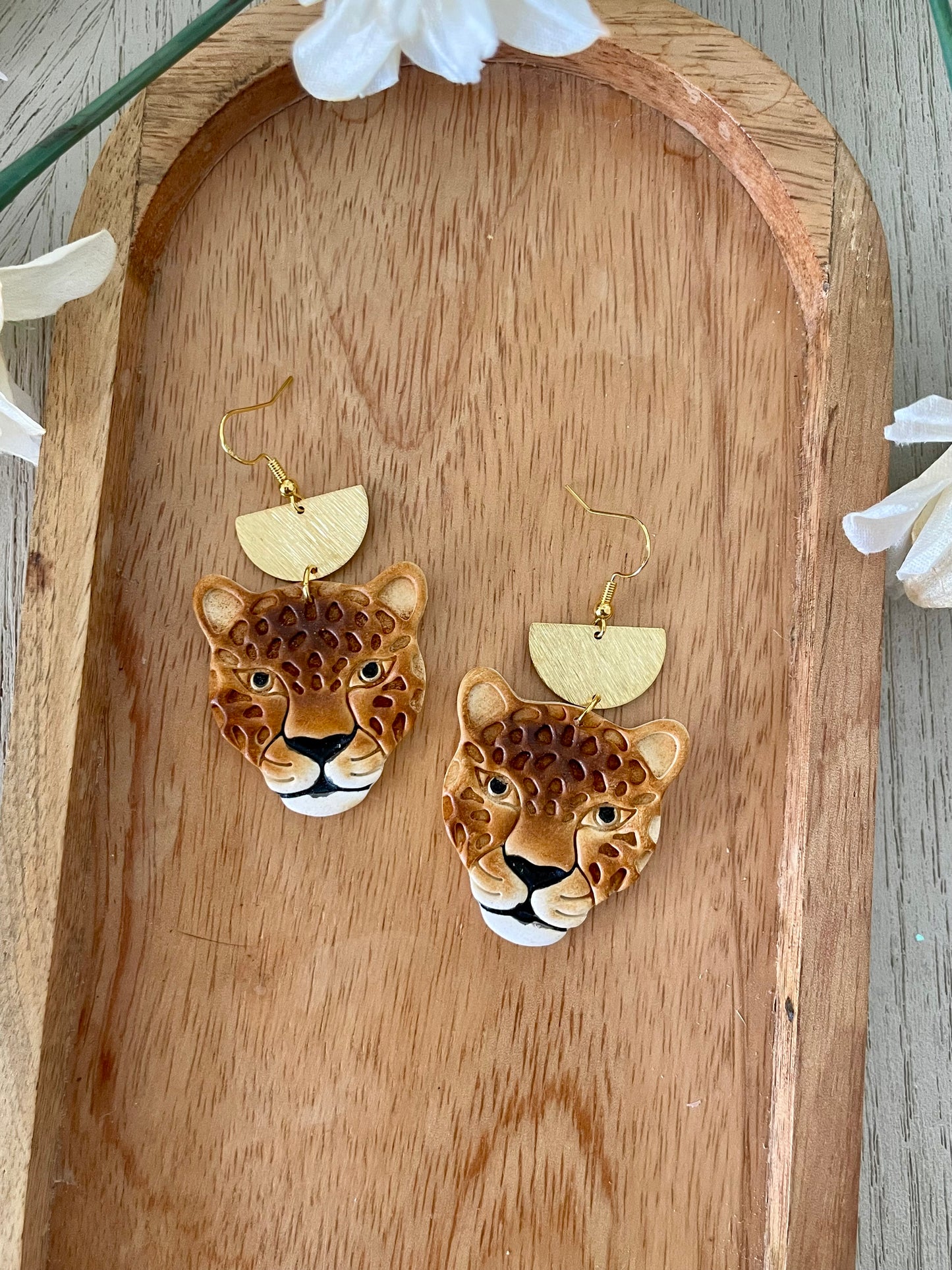 Leopard Dangles