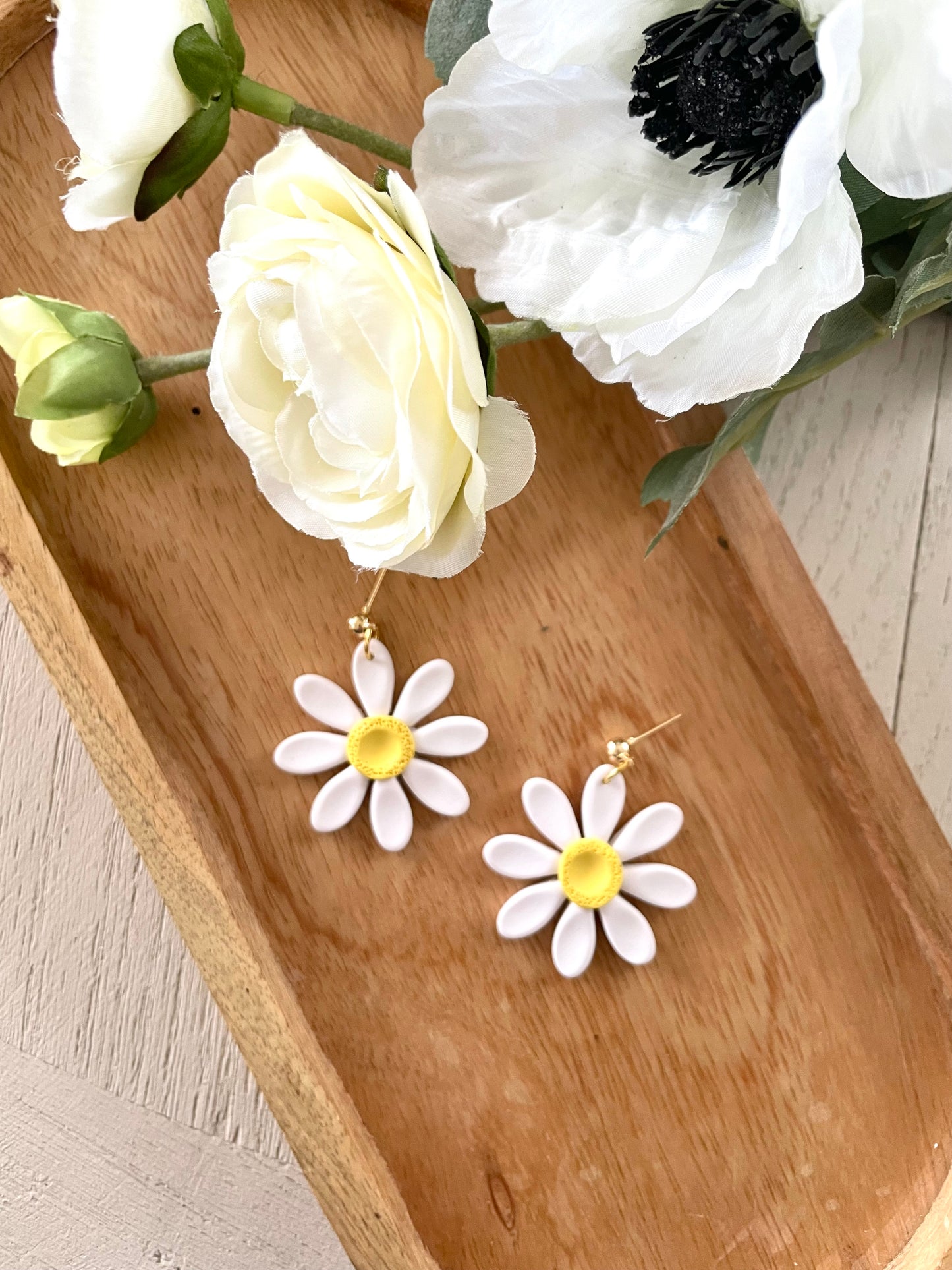 Large Daisy Dangles