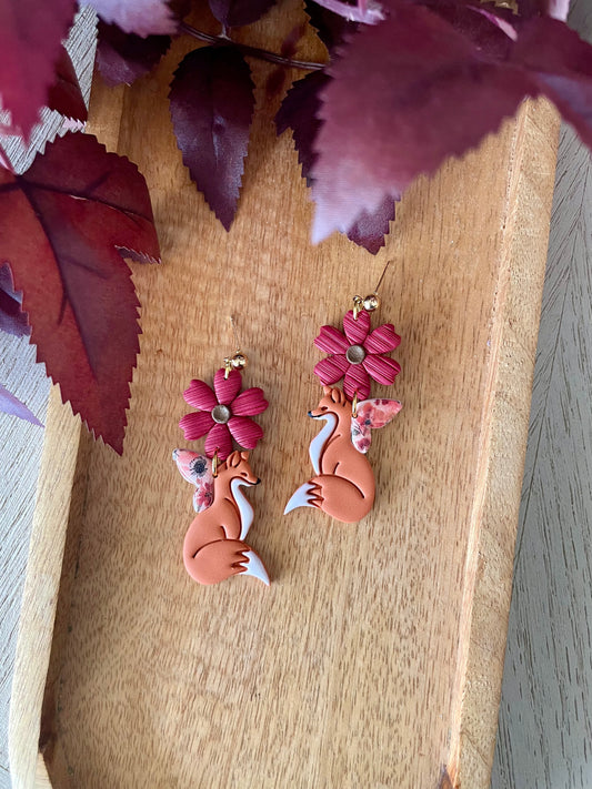 Fox Fairy Dangles- Made To Order