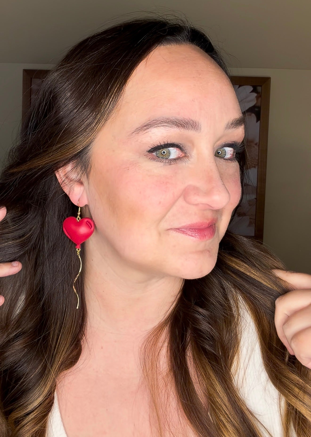 Balloon Heart Dangles