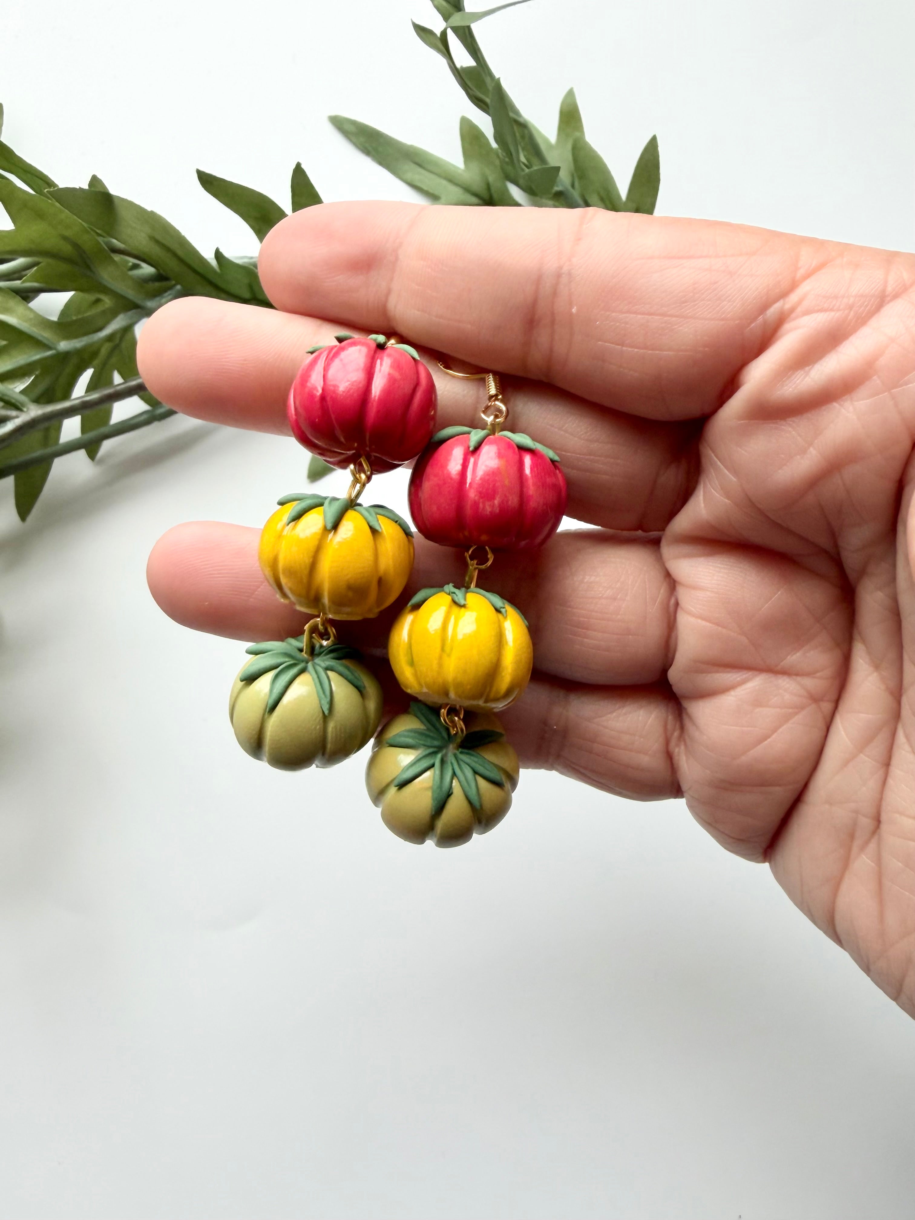 Triple Heirloom Tomato Dangles- Made to Order