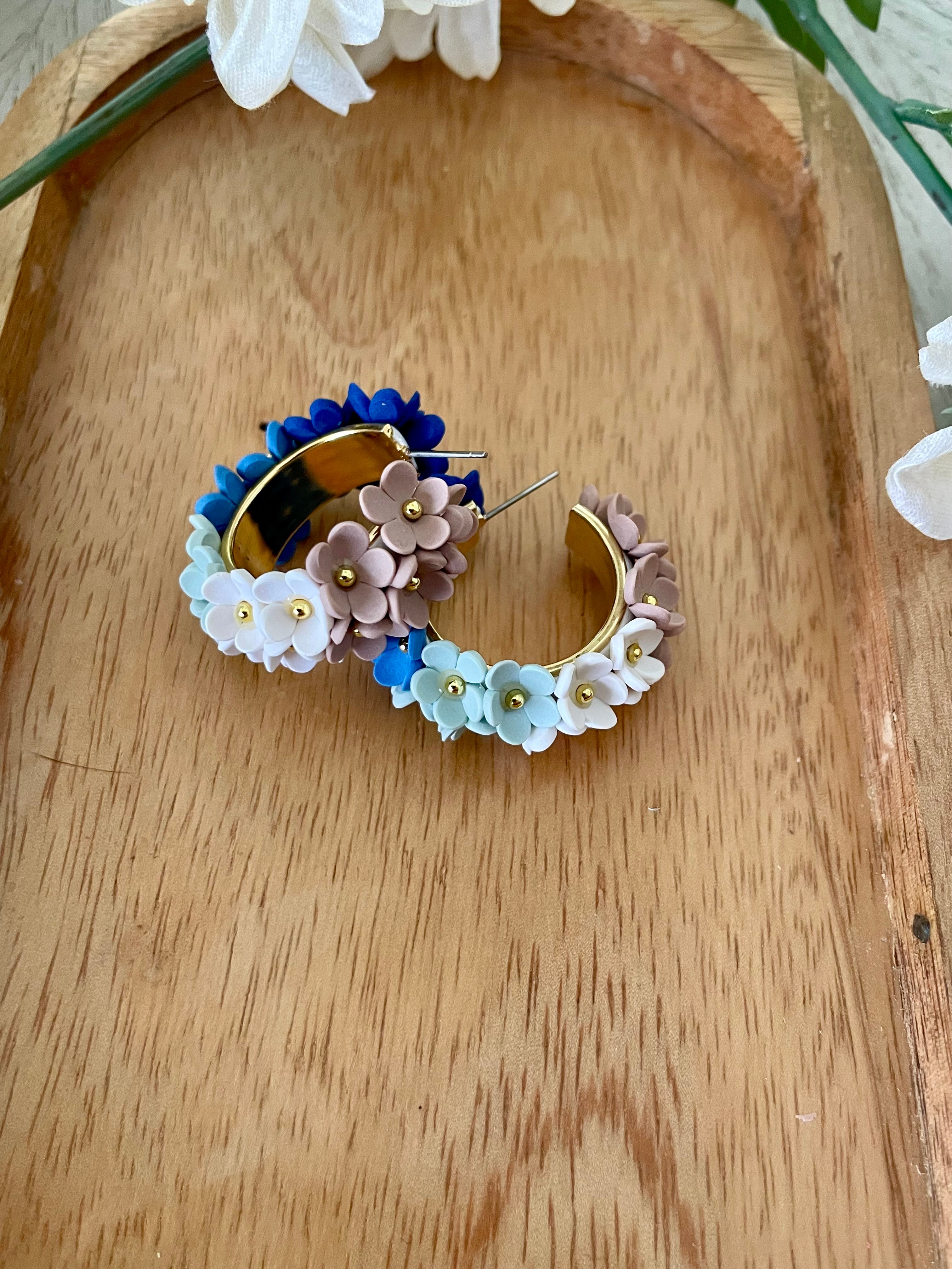 Ocean Inspired Hoops-PREORDER