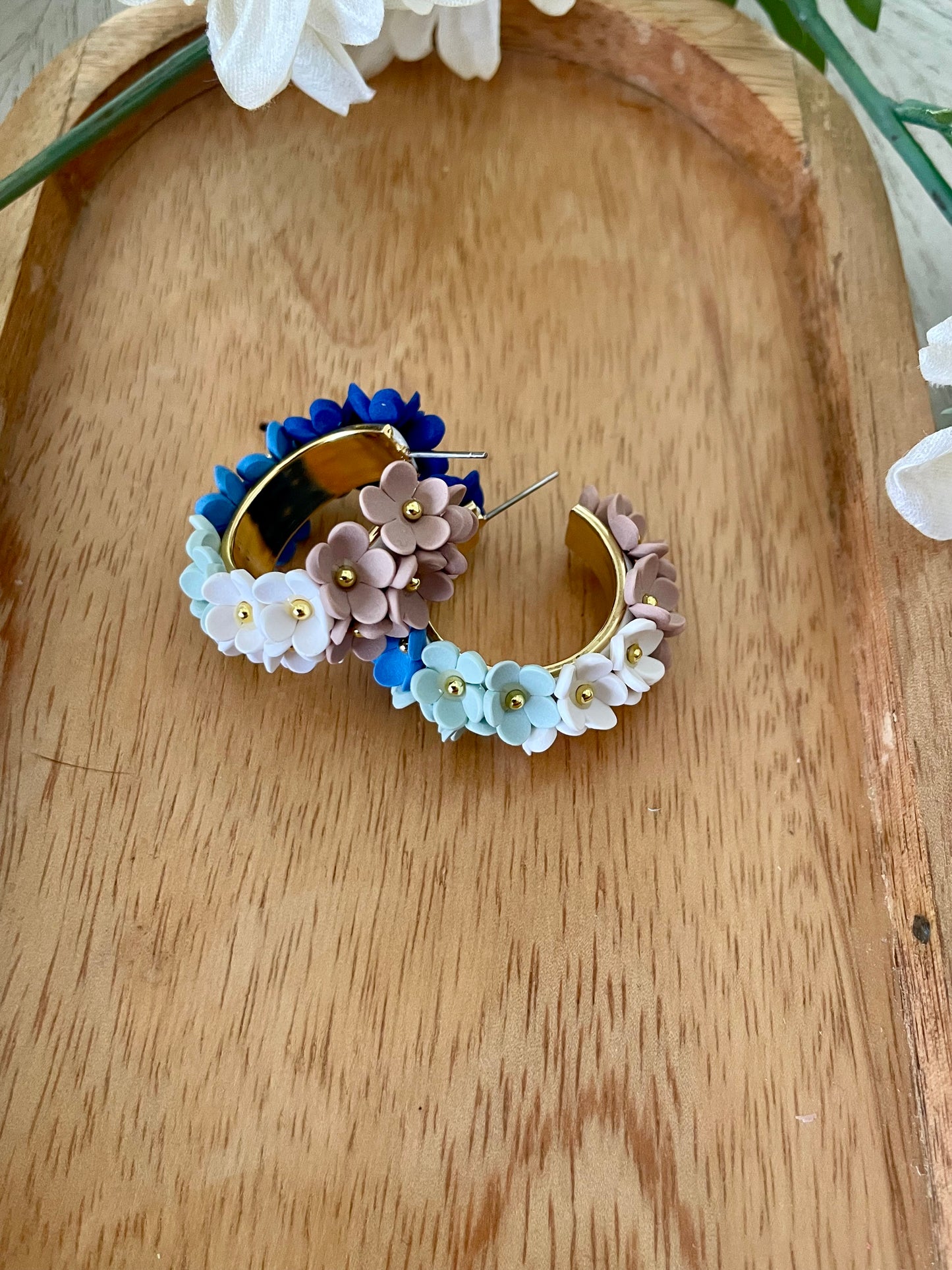 Ocean Inspired Hoops