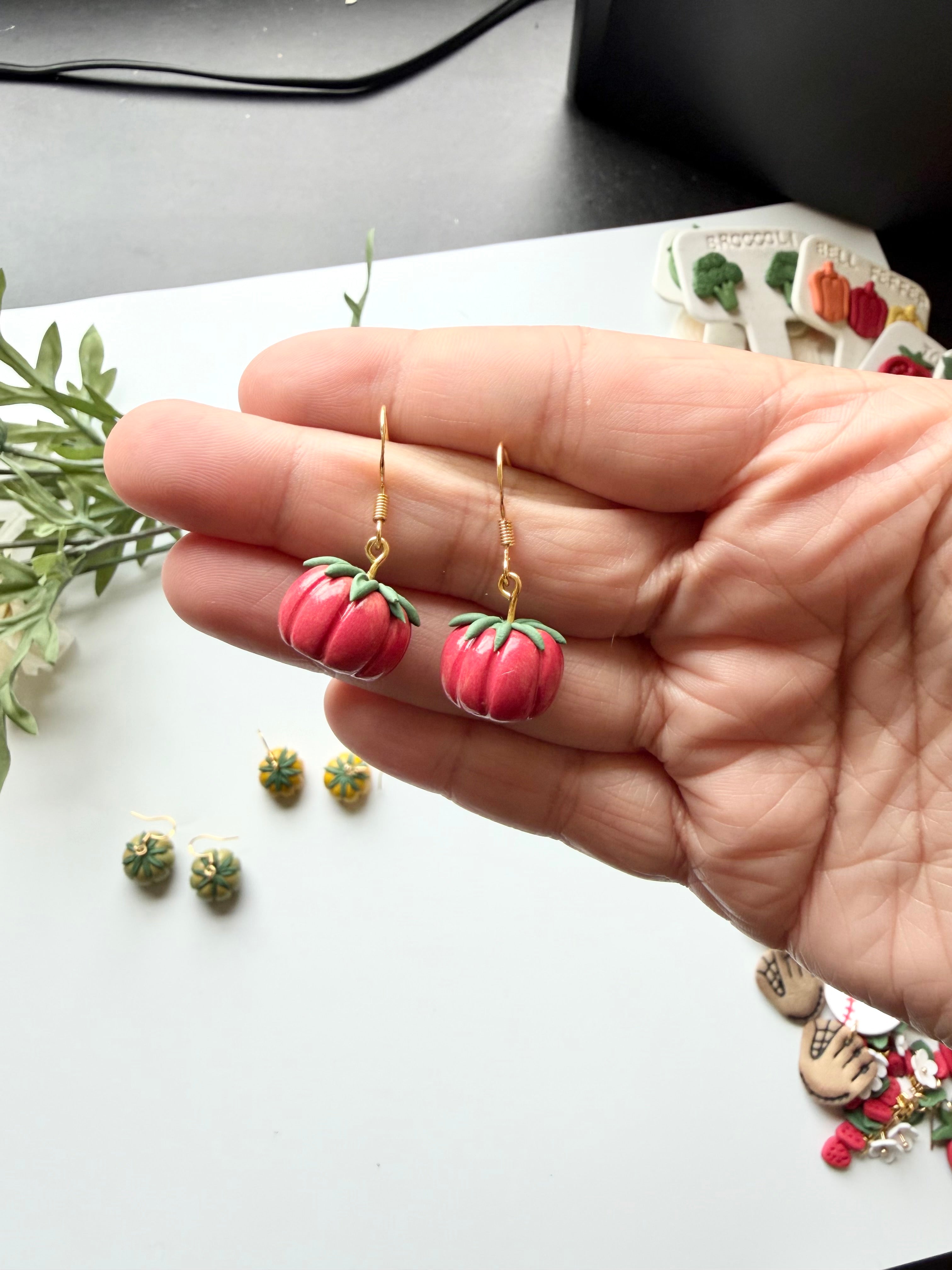 Single Heirloom Tomato Dangles- Made to Order