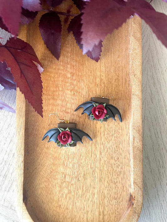 Winged Book Dangles- MADE TO ORDER