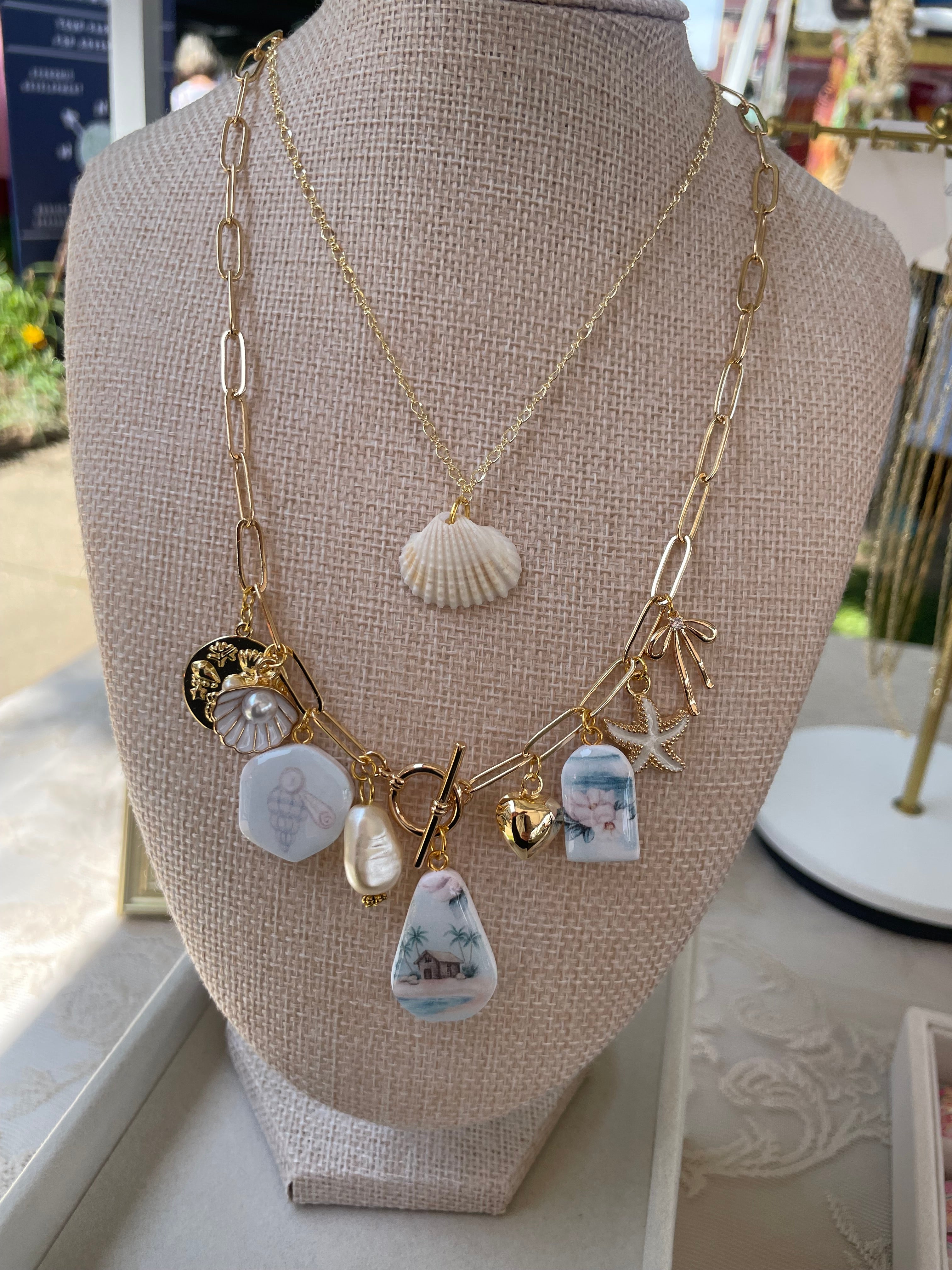 Beachy Charm Necklace