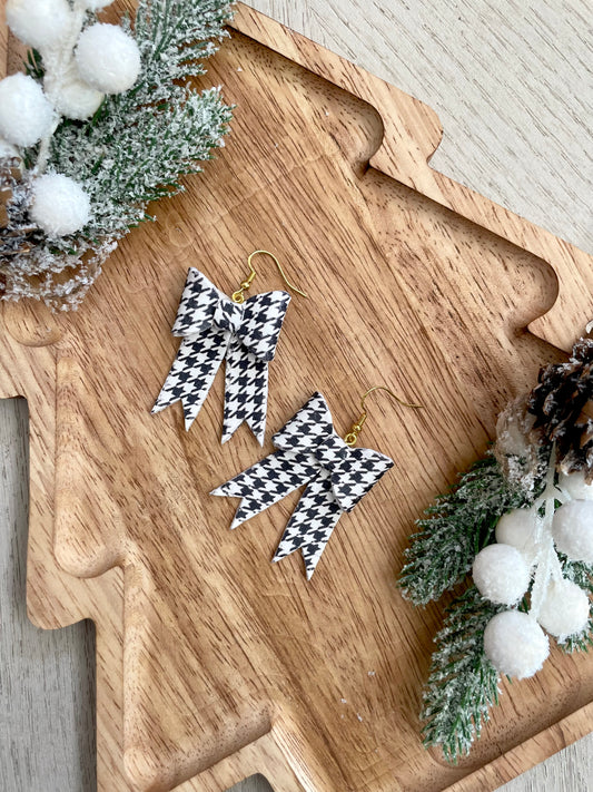 Houndstooth Bows