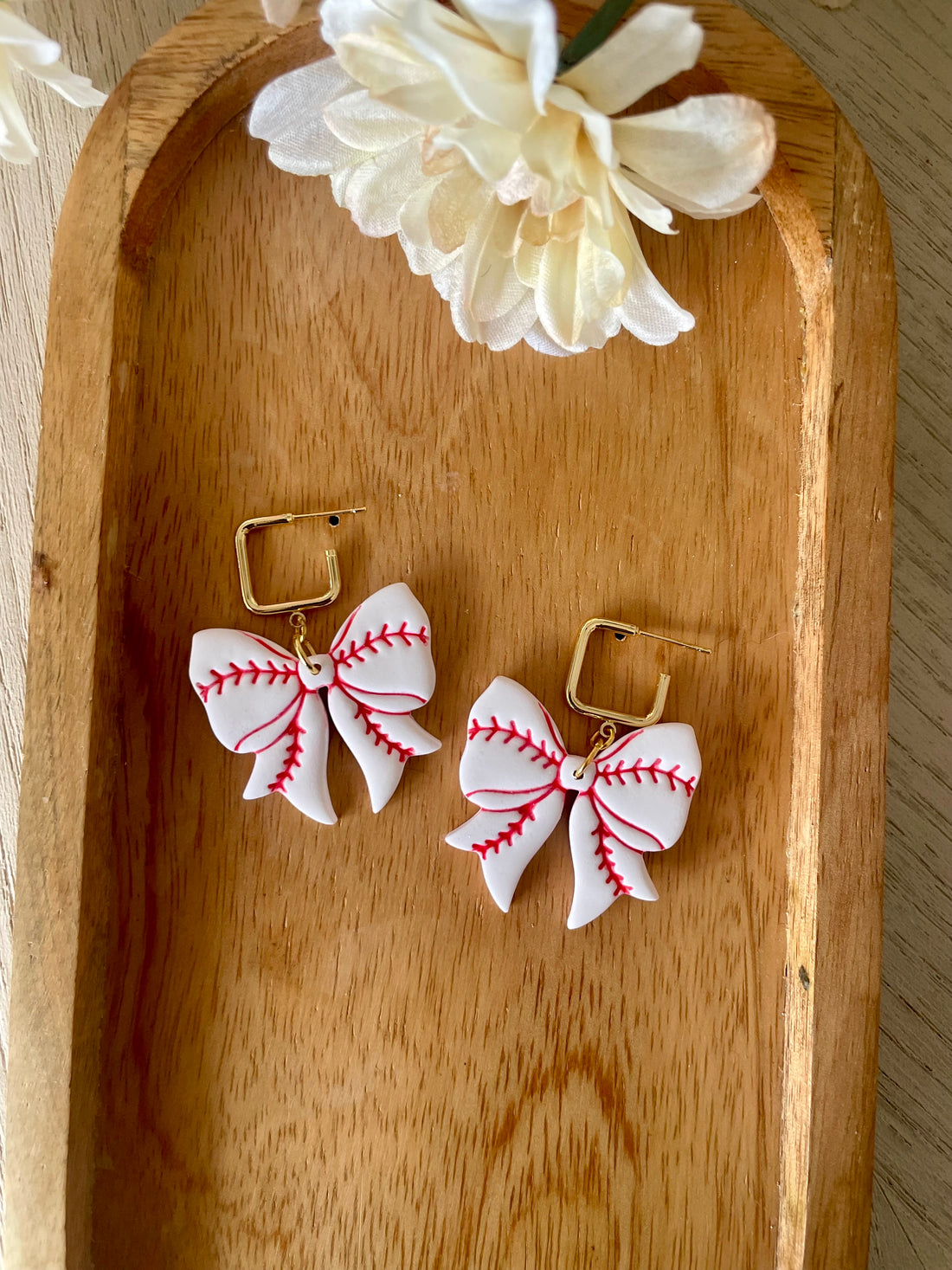 Baseball Bow Dangle