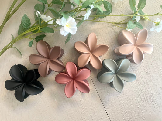 Flower Hair Clips