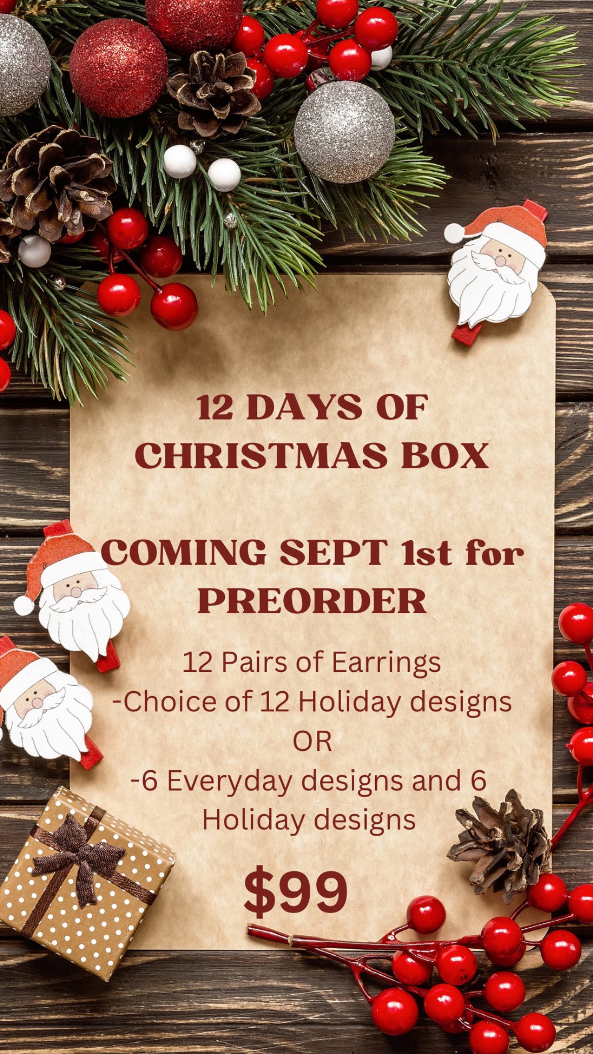 12 Days Of Christmas Box