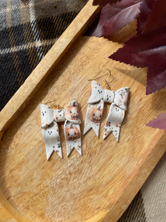 Soft Halloween Bows