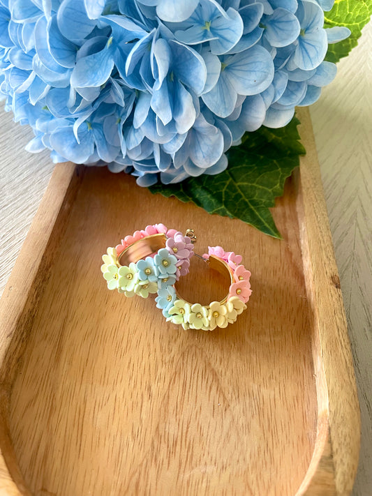 Rainbow Hoops- Made To Order