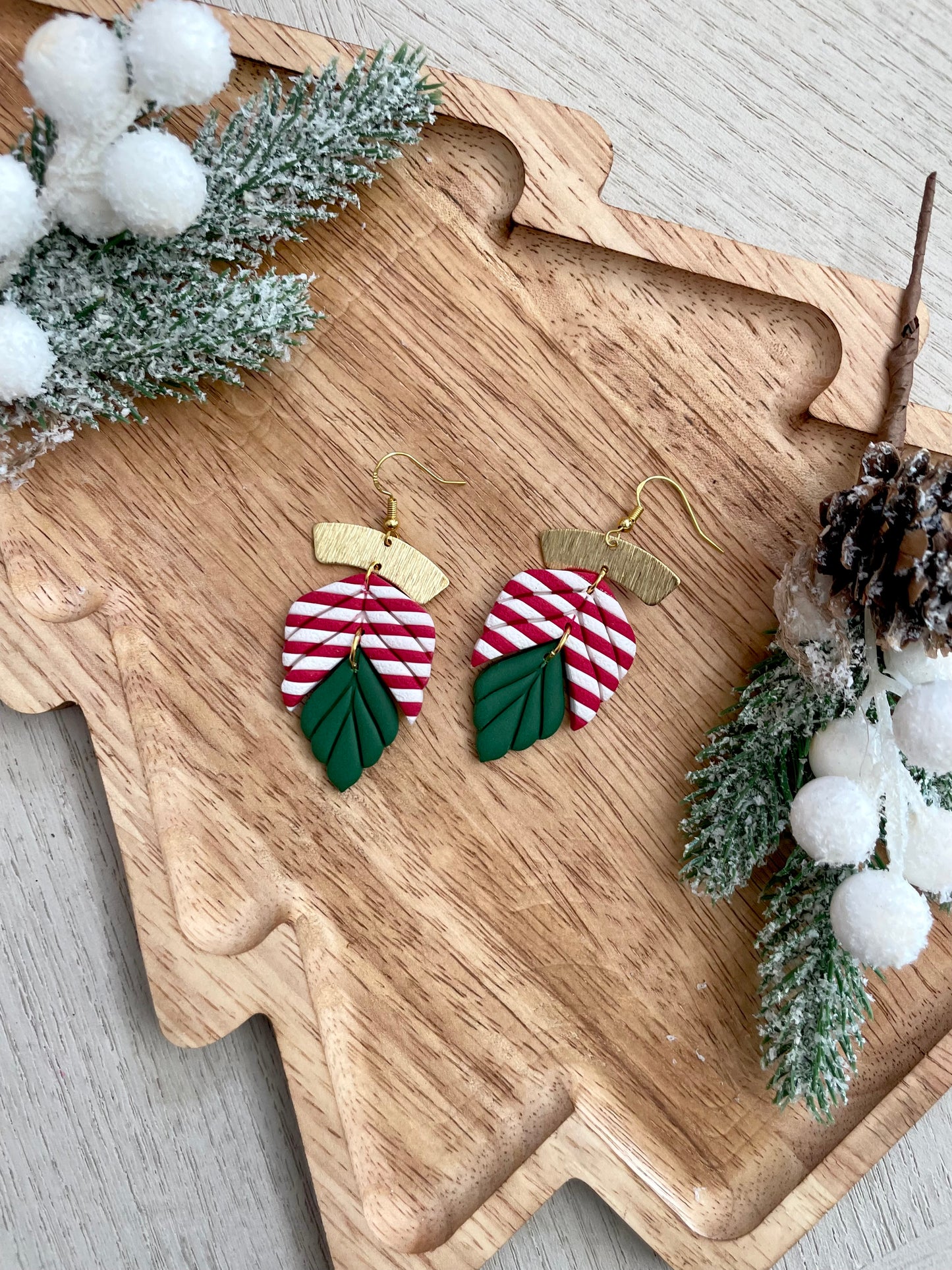 Holiday Leaf Dangles