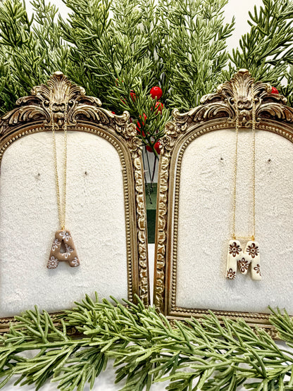 Initial Necklaces