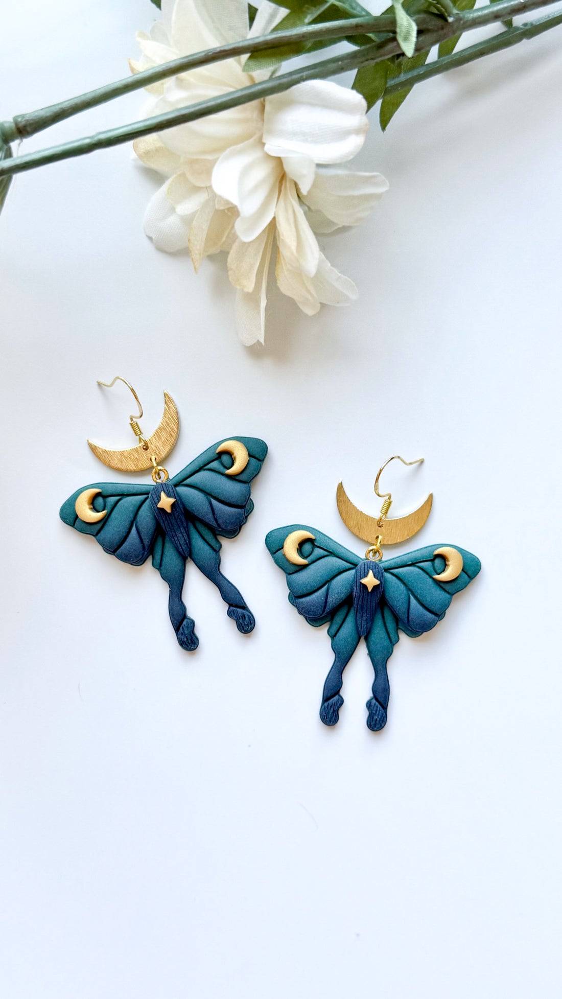 Luna Moth Dangles