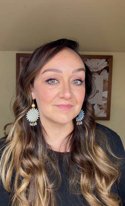 Gloomy Sun and Moon Dangles