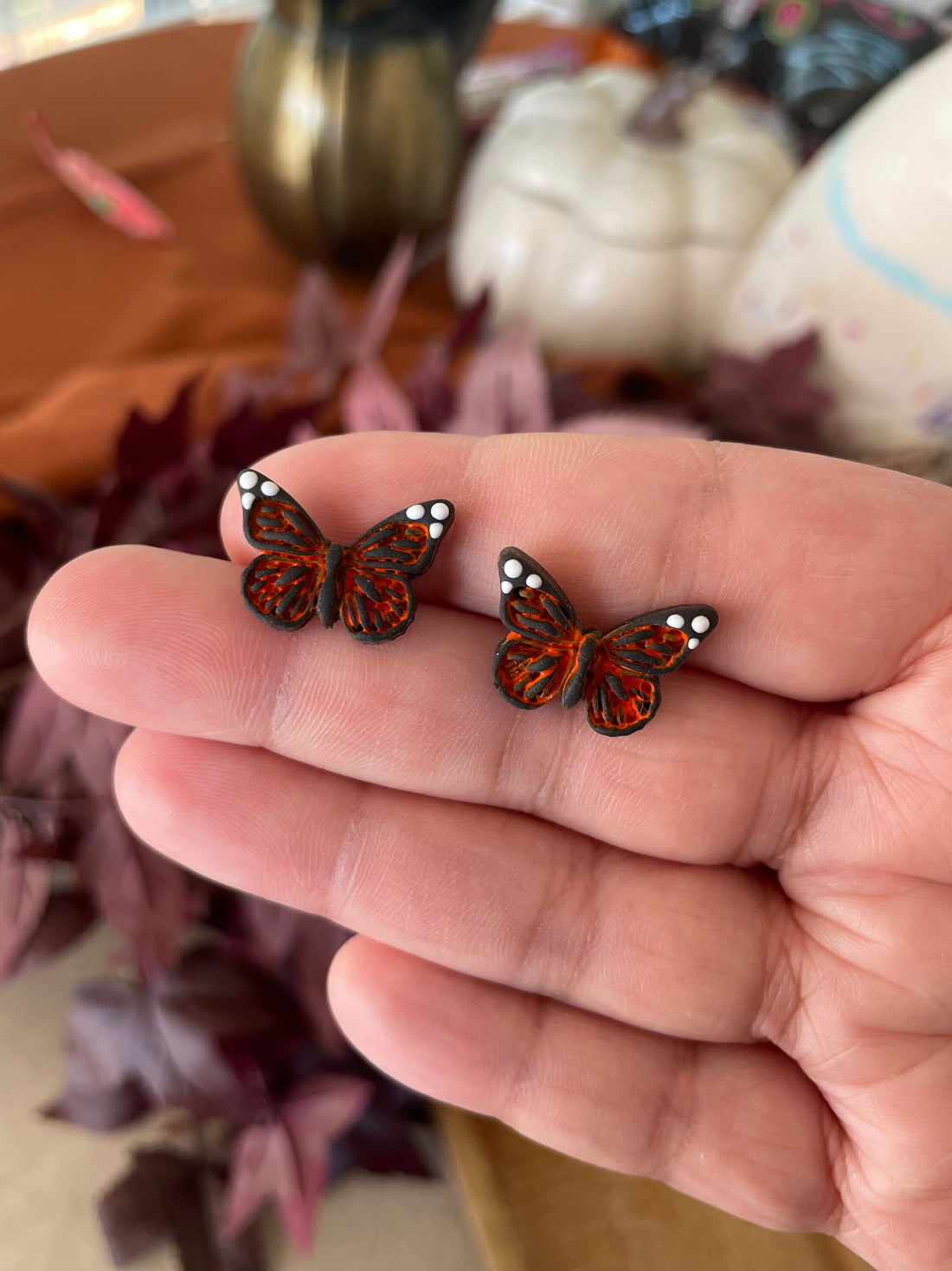 Mini Monarch Studs- Made To Order