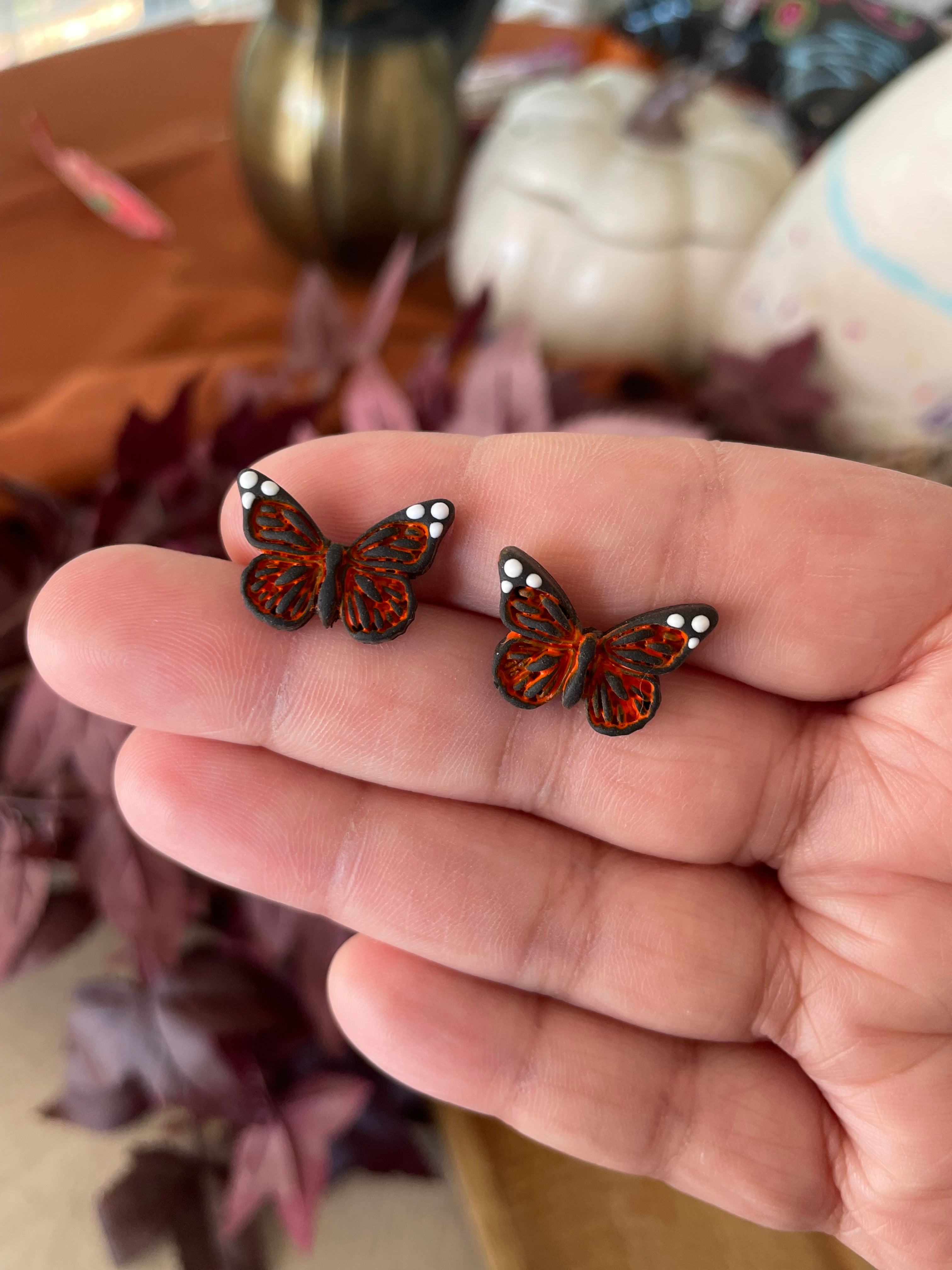 Mini Monarch Studs- Made To Order