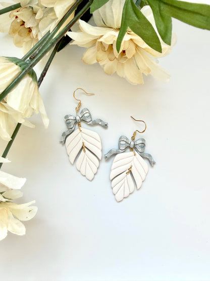 Spring Gingham Dangles