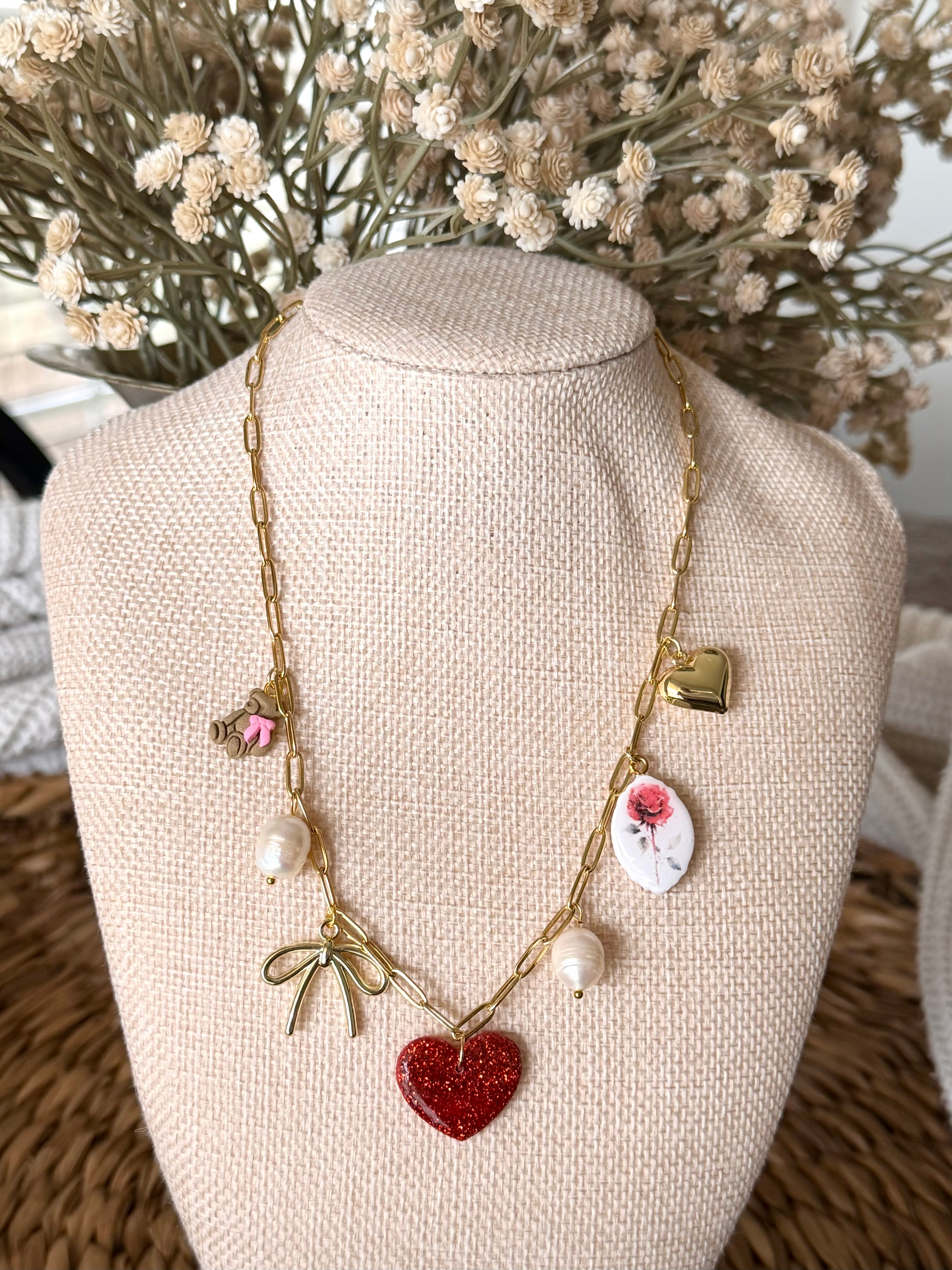 Valentine’s Day Charm Necklace (1)