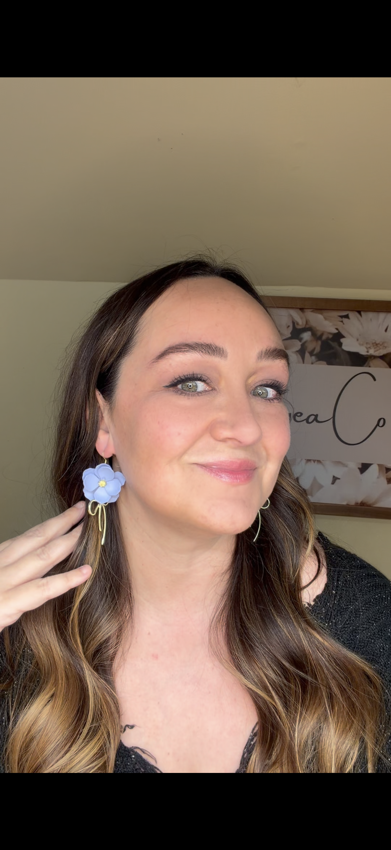 Hand-shaped Florals + Bow