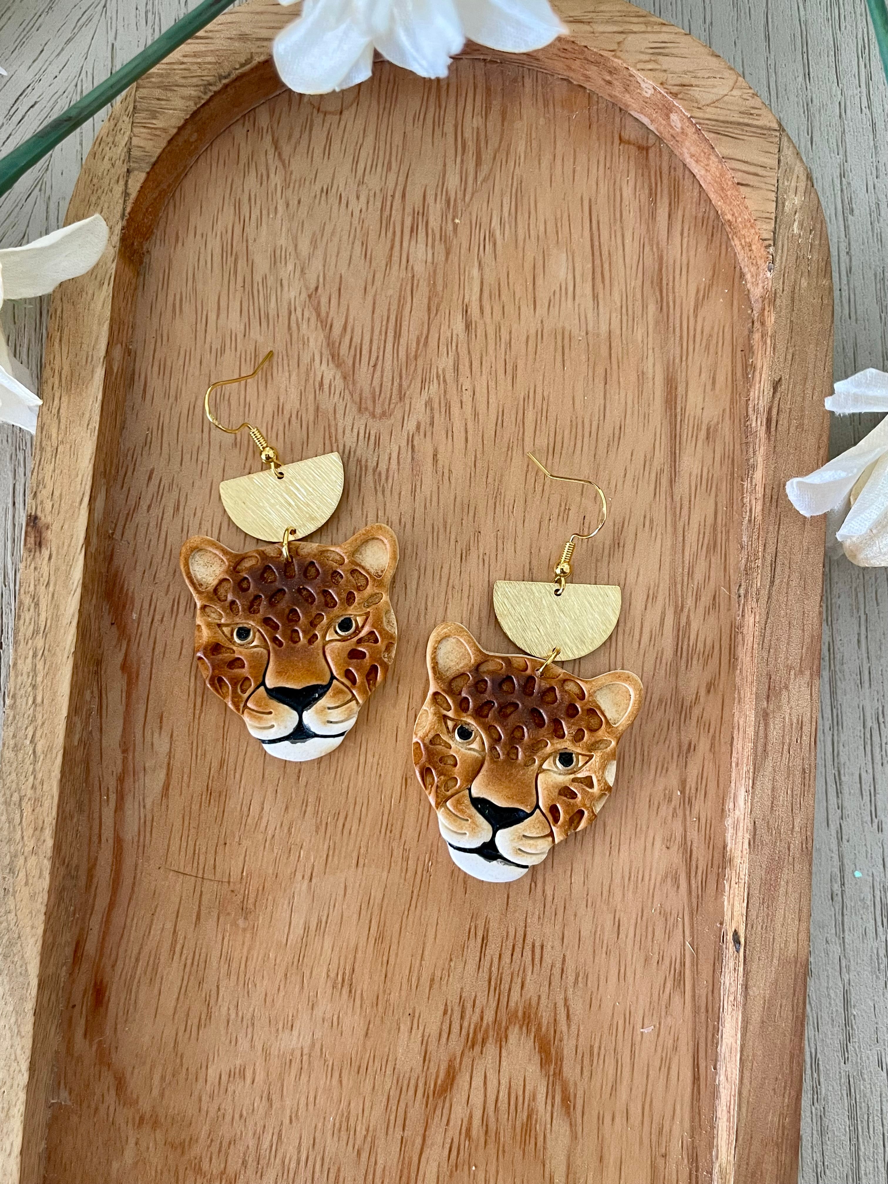 Leopard Dangles
