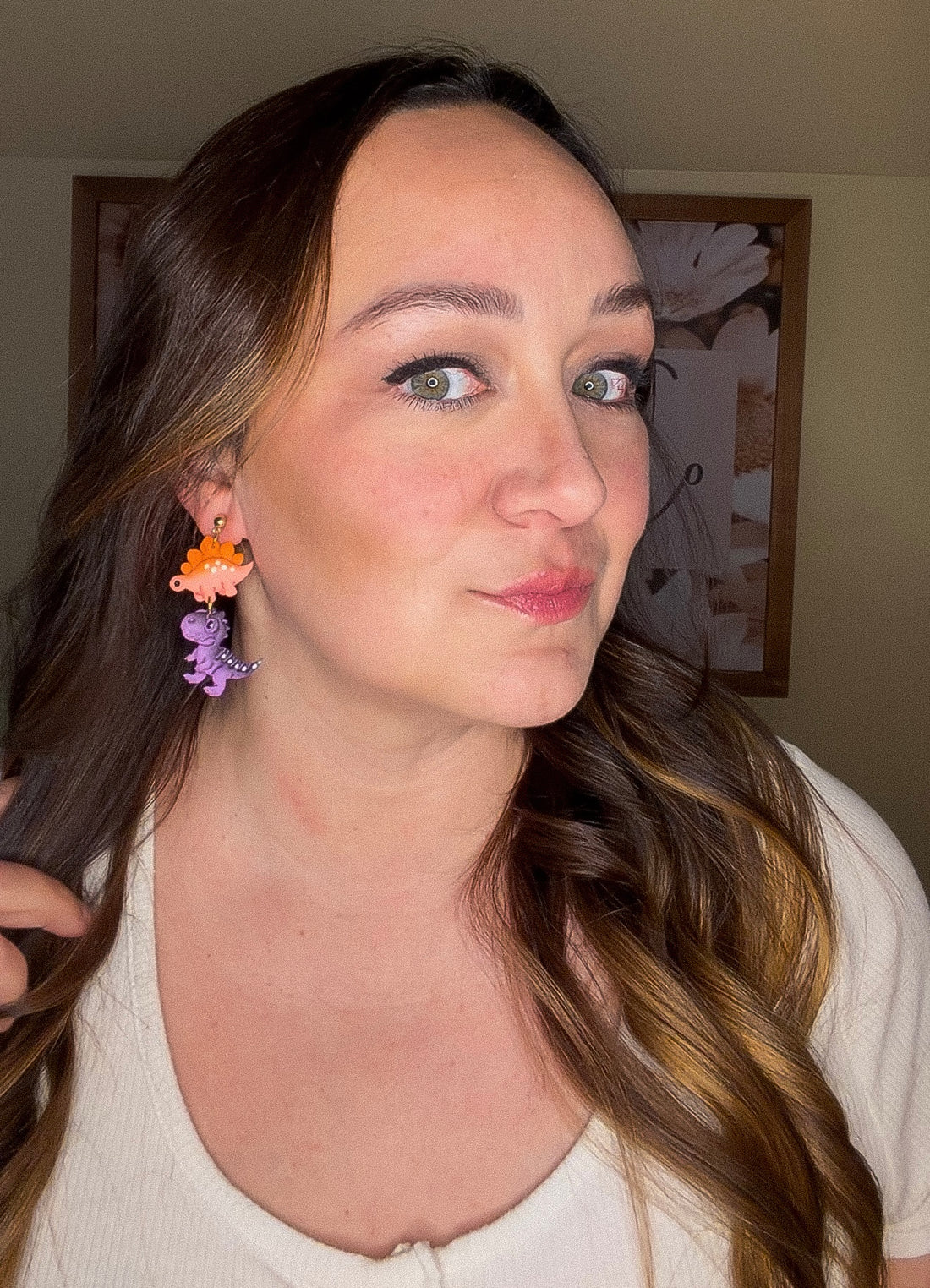 Dinosaur Dangles- MADE TO ORDER