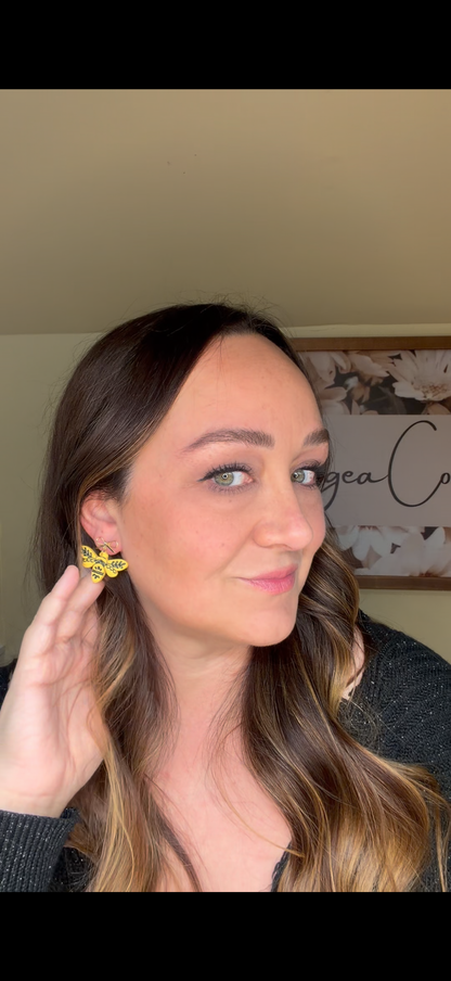Simple Bee Dangles