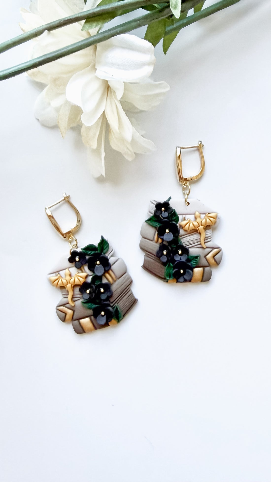 Dragon Book Stack Dangles