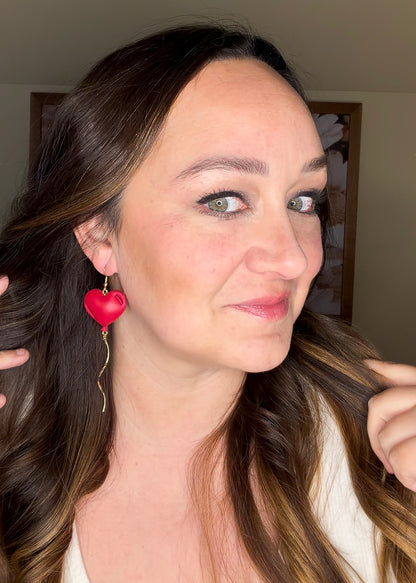 Balloon Heart Dangles