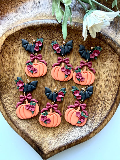 Floral Bat Trio