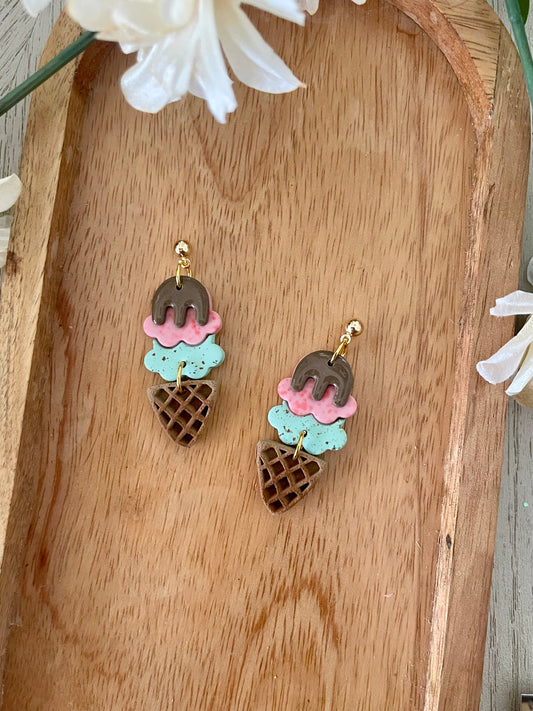 Double Scoop Ice Cream Dangles