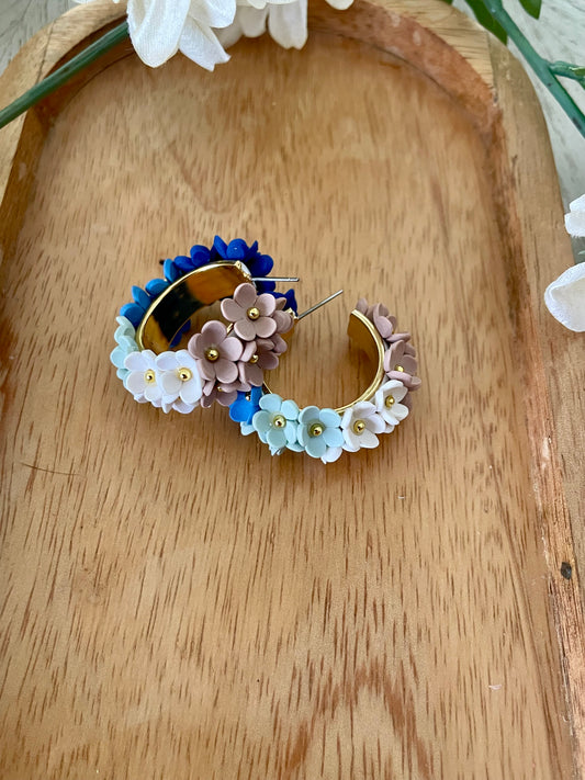 Ocean Inspired Hoops
