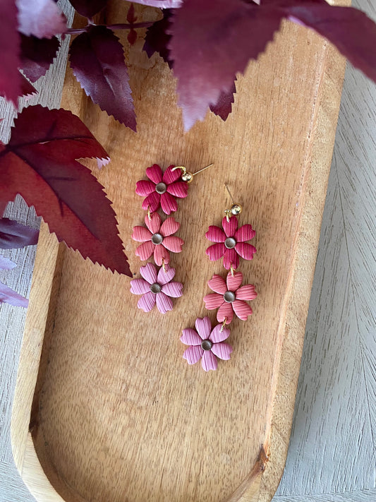 Autumn Flower Trio
