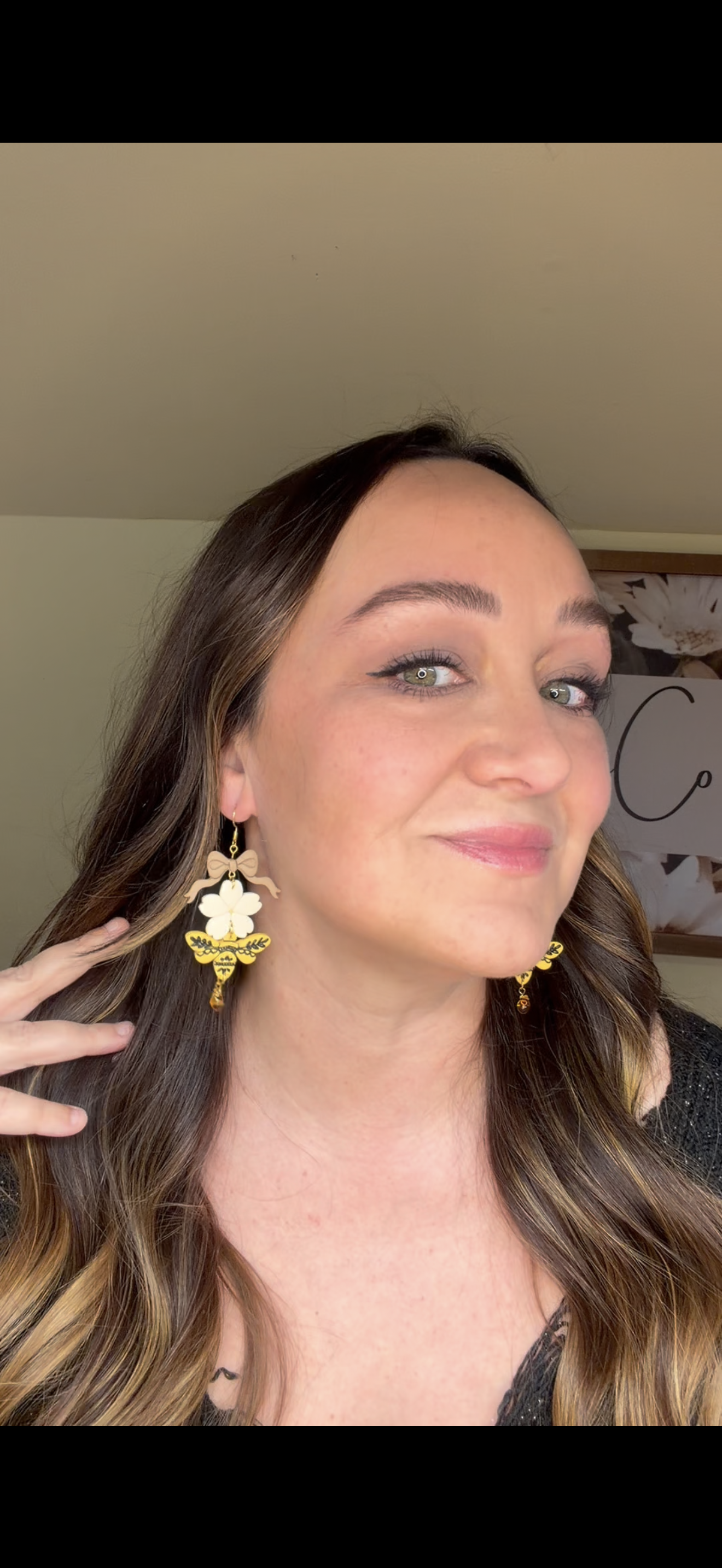 Honey Bee Trio Dangles
