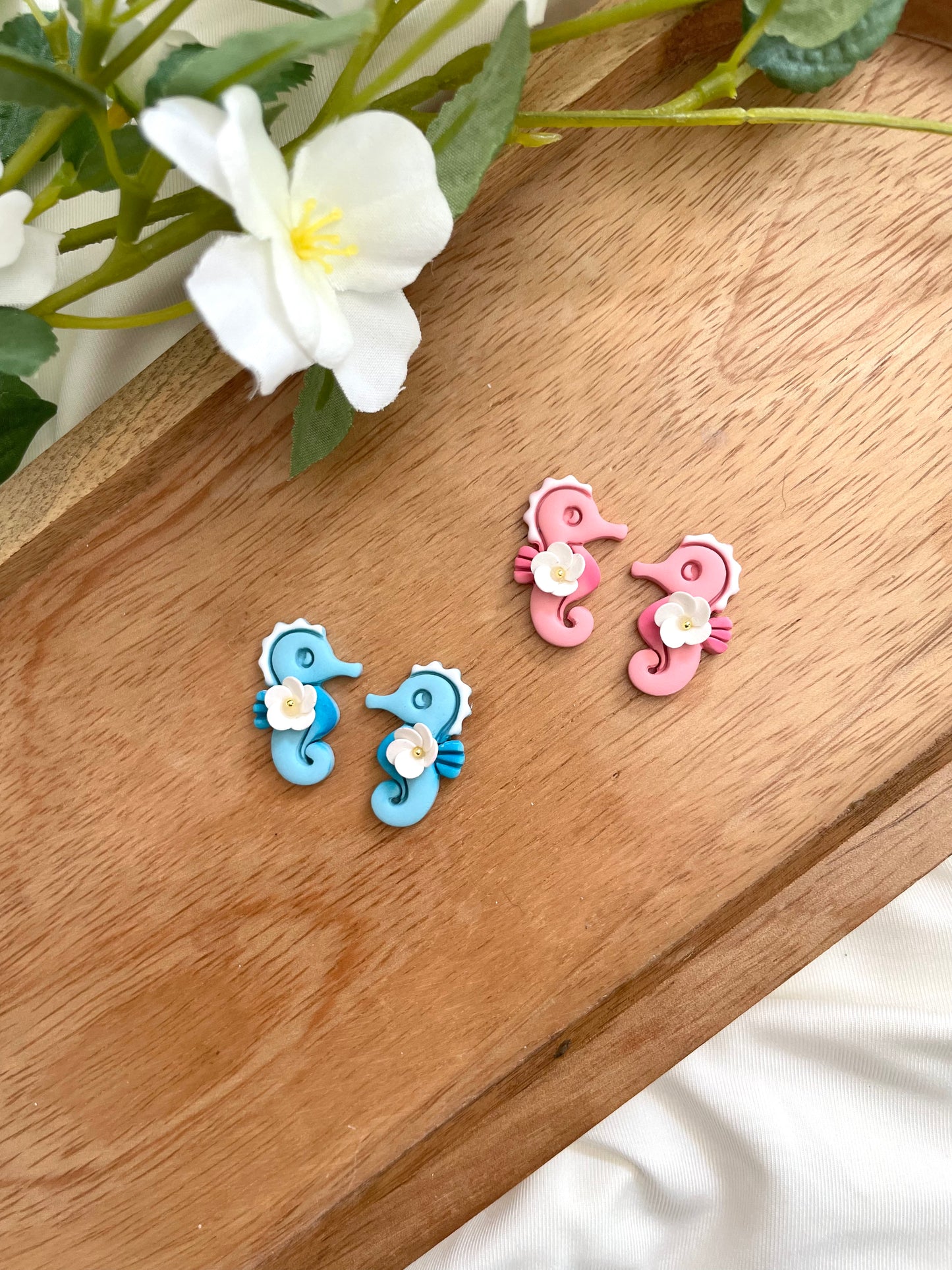 Seahorse Studs