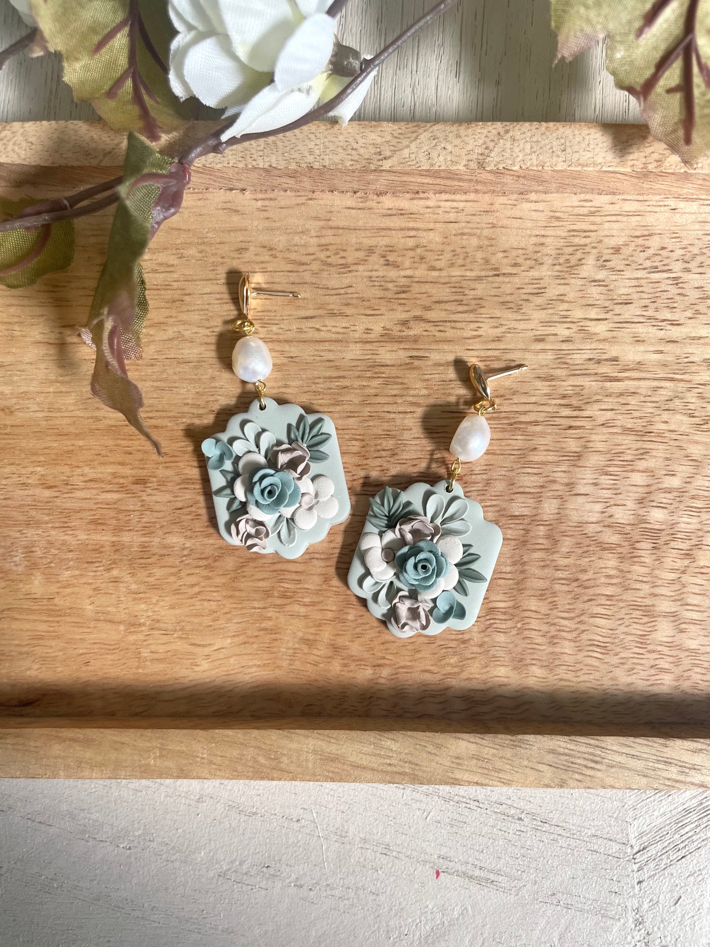 Seafoam Floral Collection