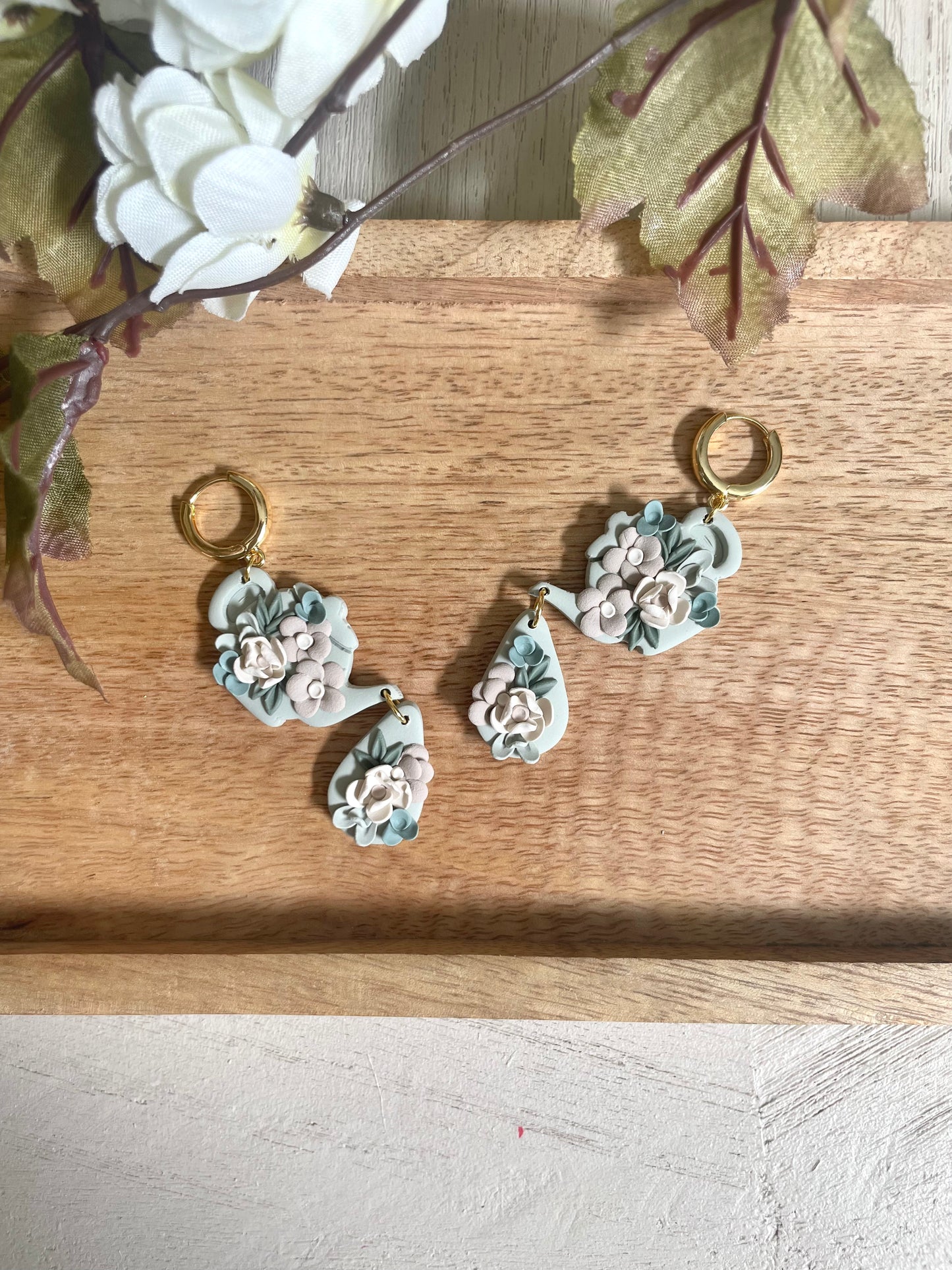 Seafoam Floral Collection