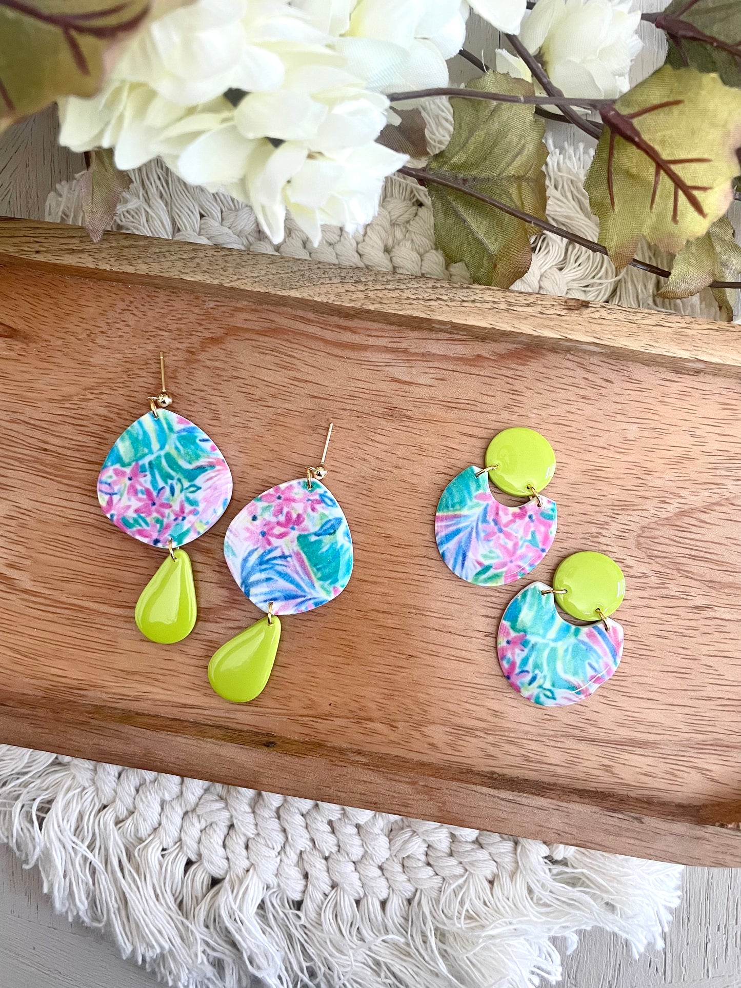 Bright Tropical Dangles