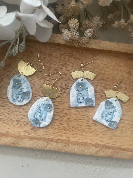 Vintage Blue Bunny Collection