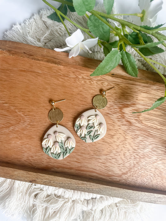 Boho Daisy Dangles- MADE TO ORDER