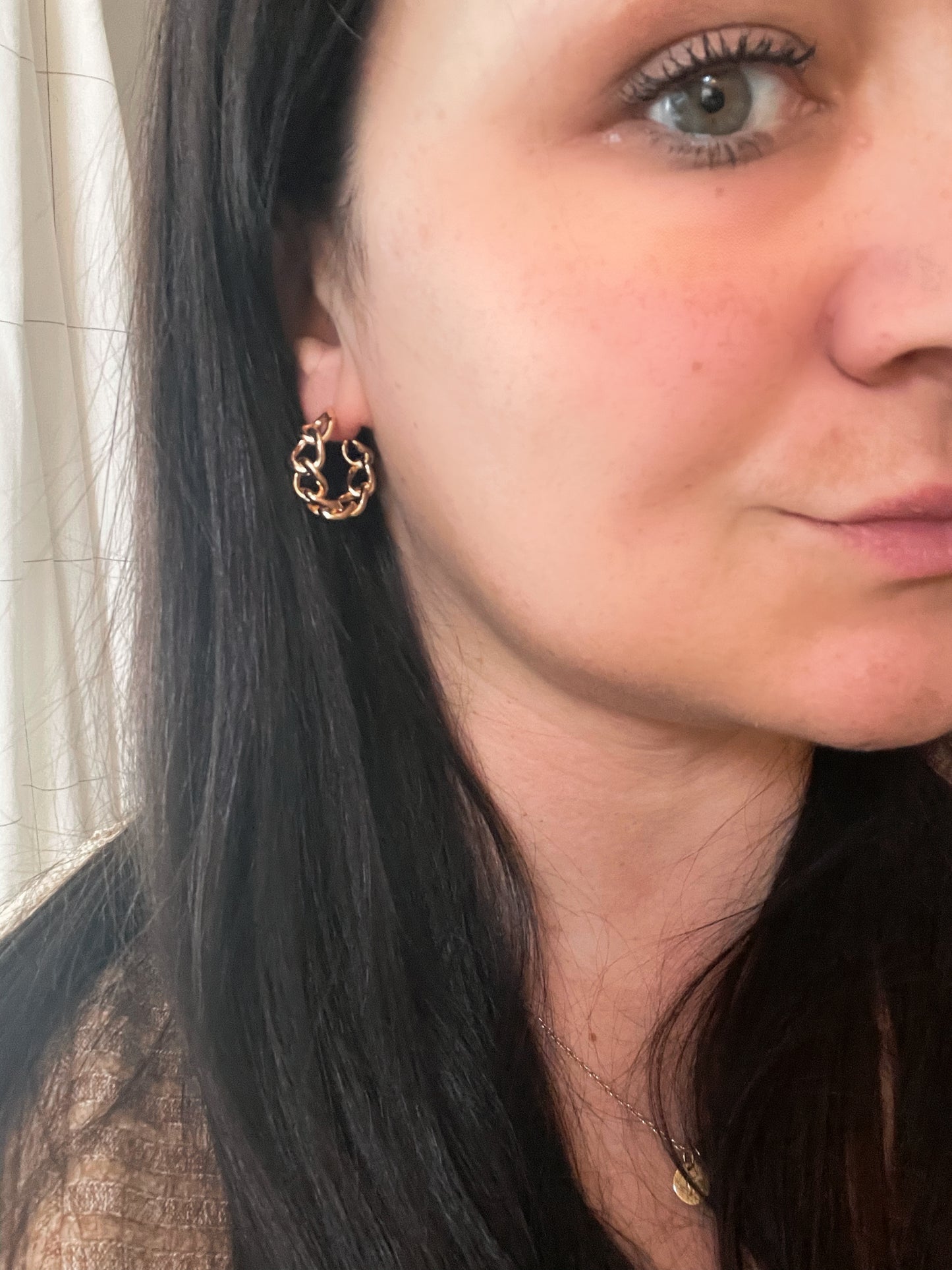 Gold Vermeil Hoops